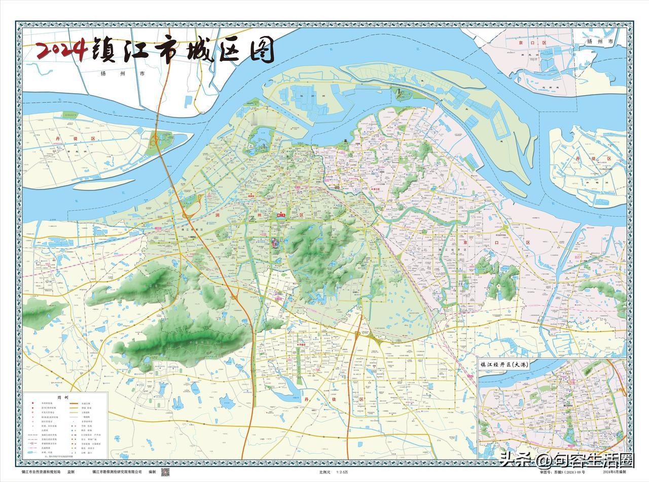 2024镇江市城区图
更新时间：2024年6月
原图：48.4 MB
#镇江#