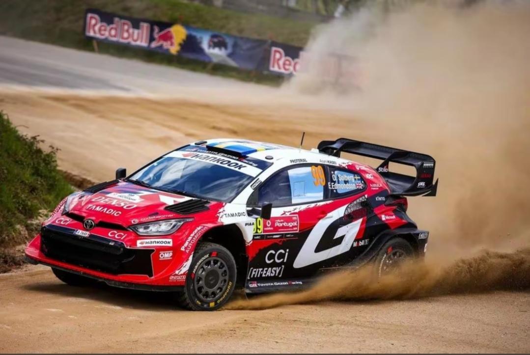 WRC葡萄牙站丰田在Rally1中一共5名车手，奥吉尔领先排名第一，帕贾里是丰田