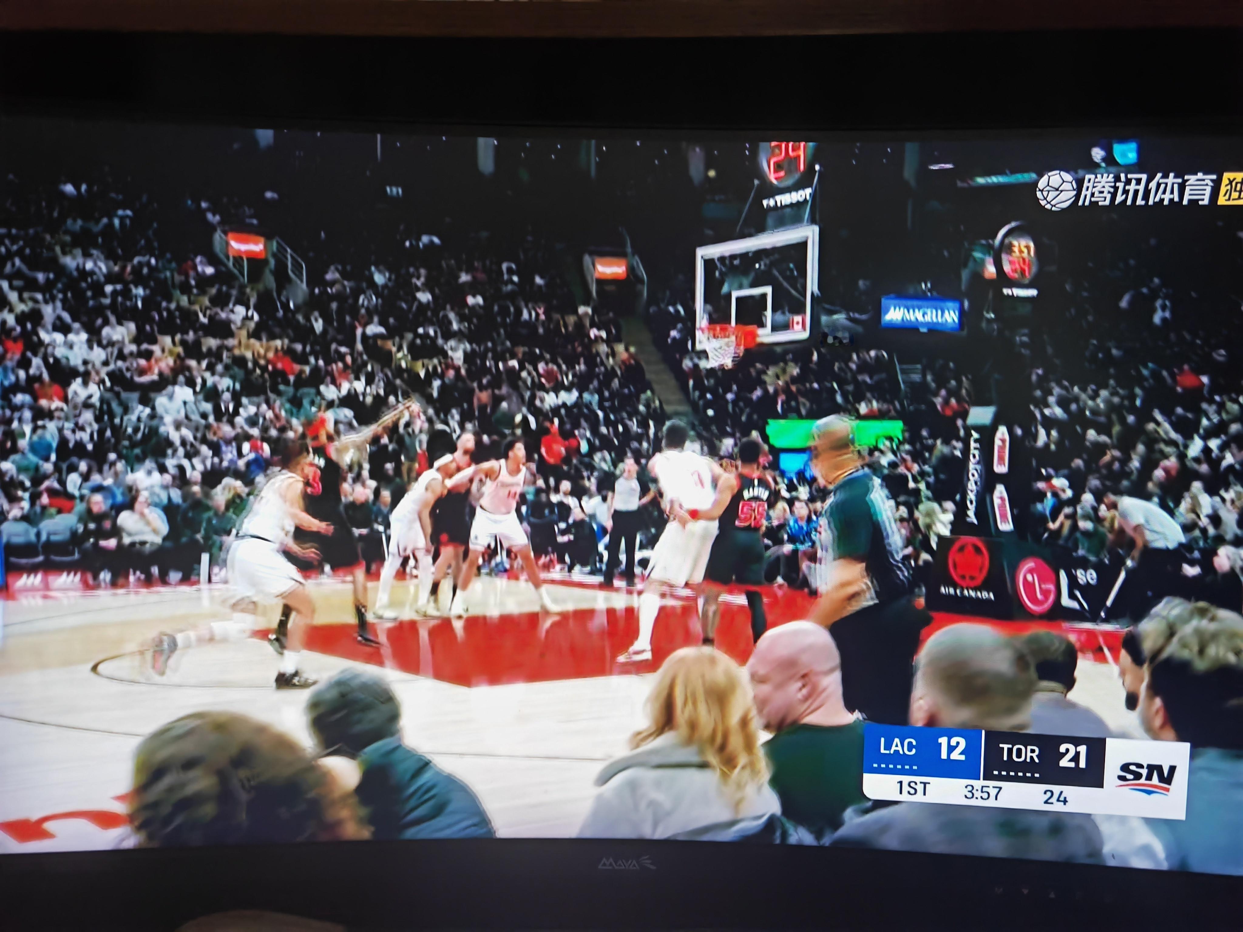 阿卢整双塔了！！快船vs猛龙