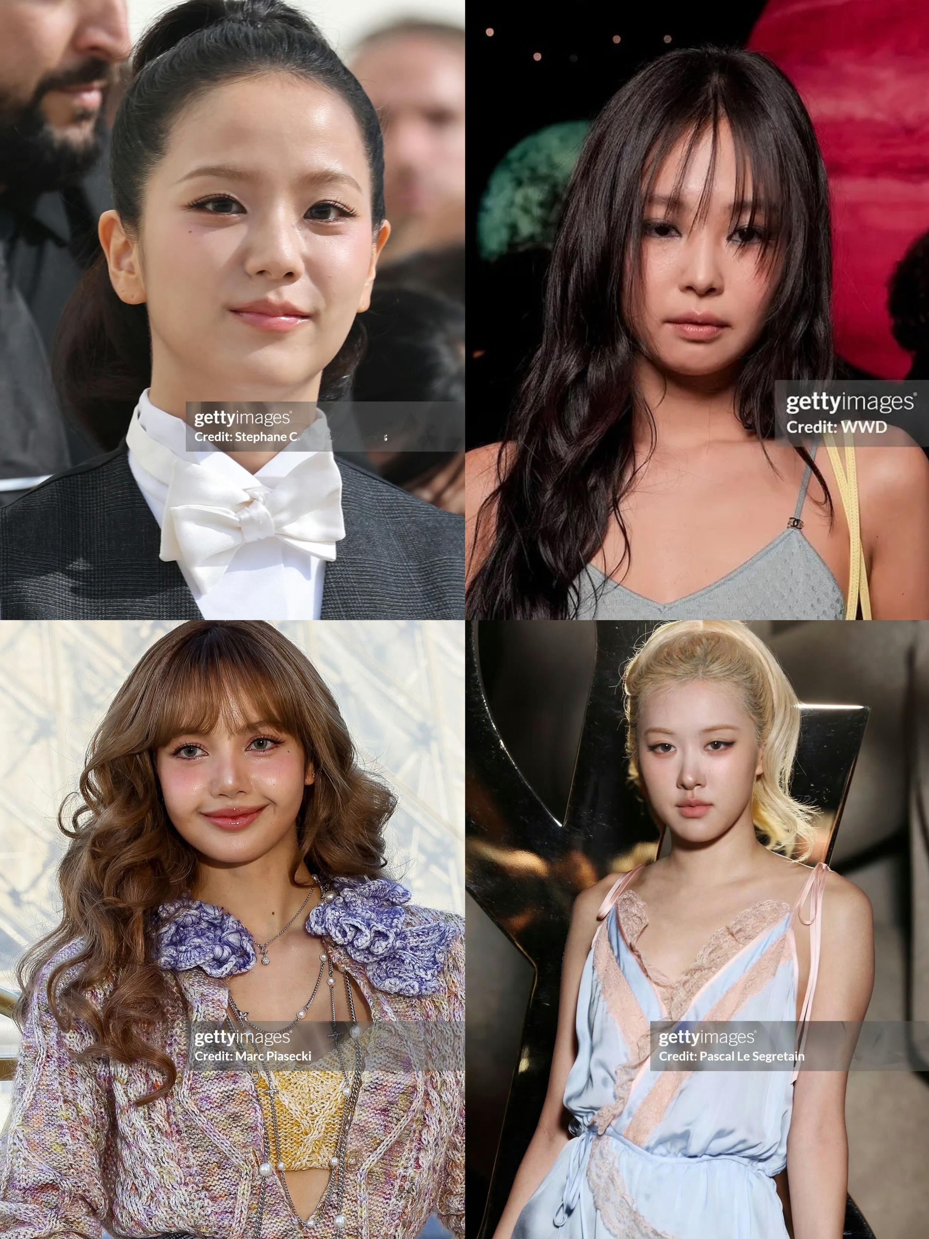 Blackpink四姐妹👭👭时装周G社生图👁️ ​​​