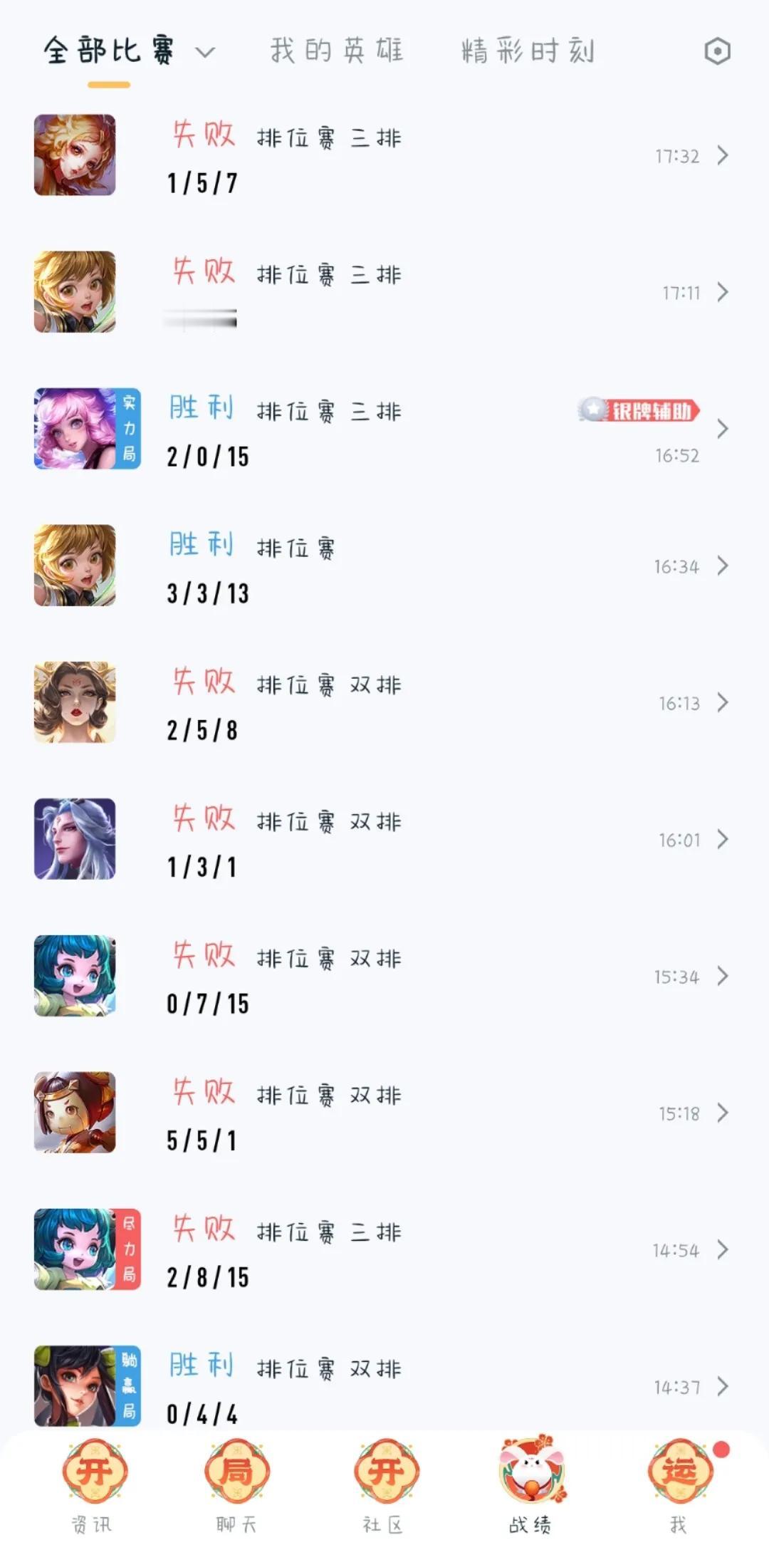 和姐妹开黑了一天，从星耀四掉到