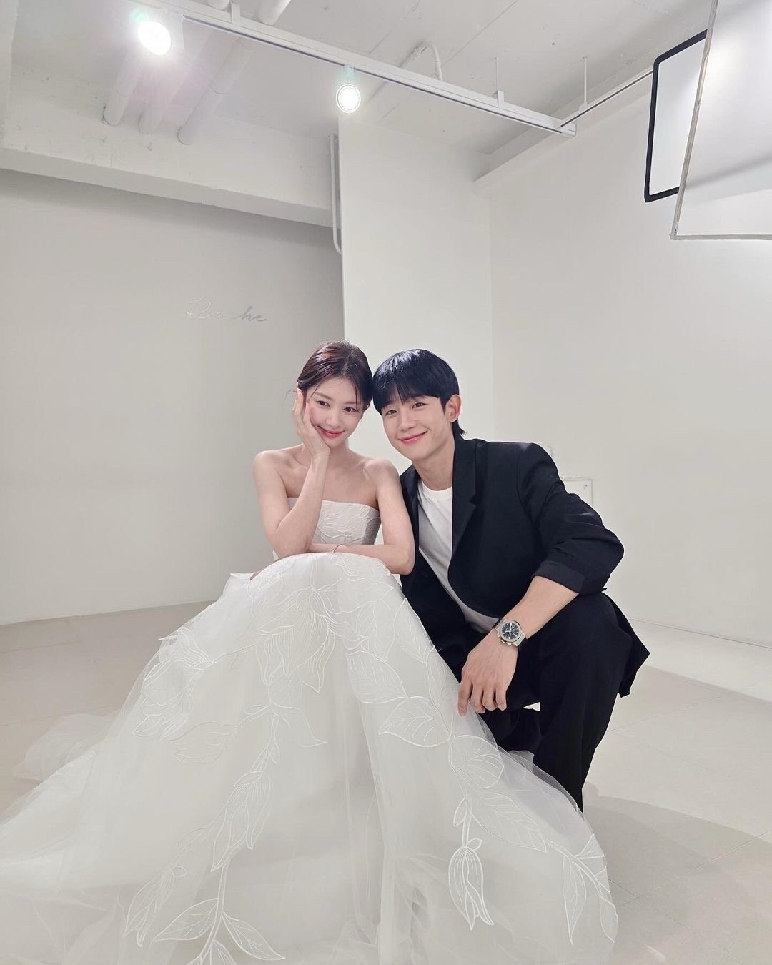 #妈妈朋友的儿子##郑素敏#X#丁海寅# 这么相配的颜值[男孩儿][女孩儿]居然