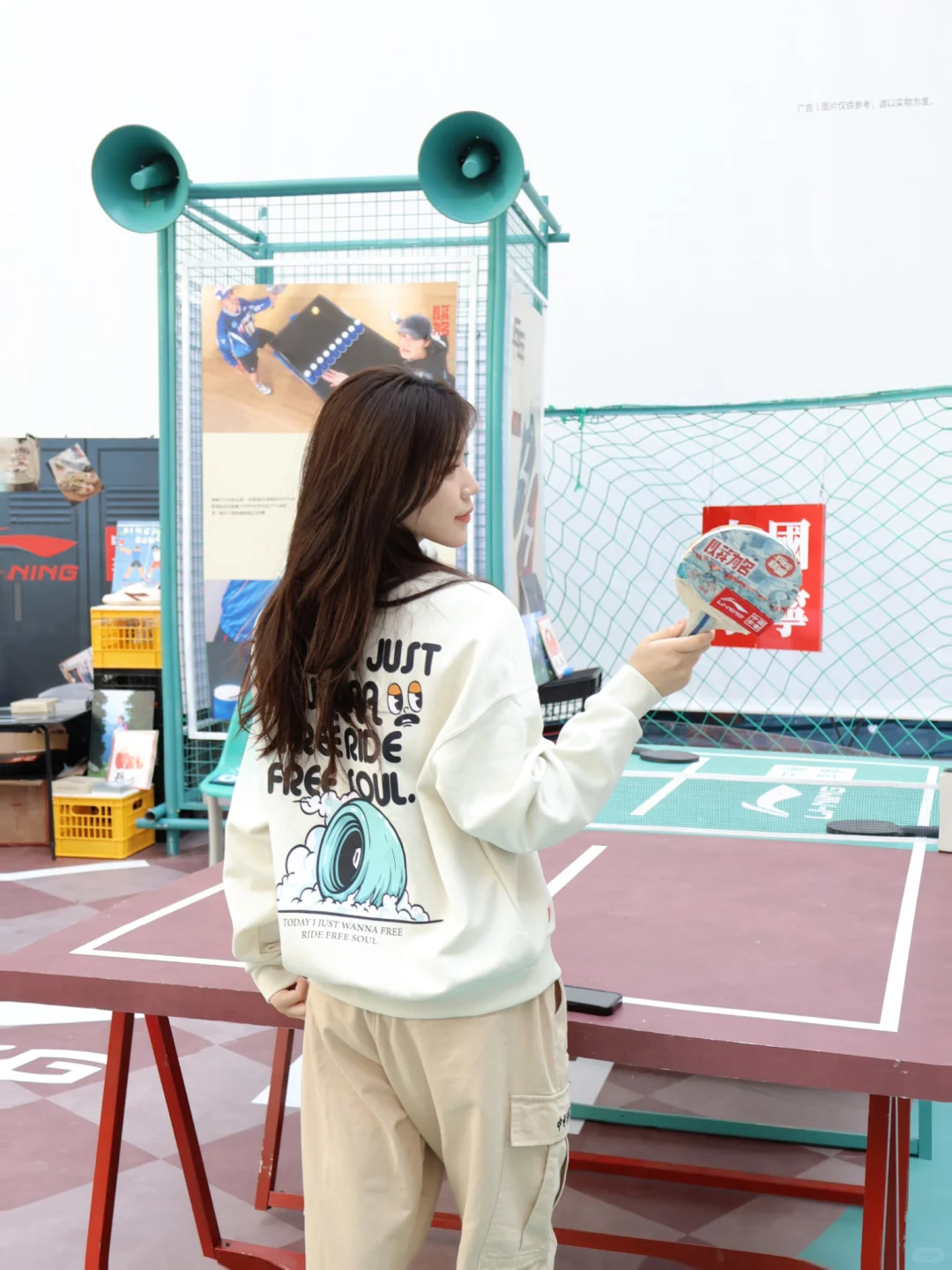 ❗️❗️在中国李宁打乒乓球🏓啦