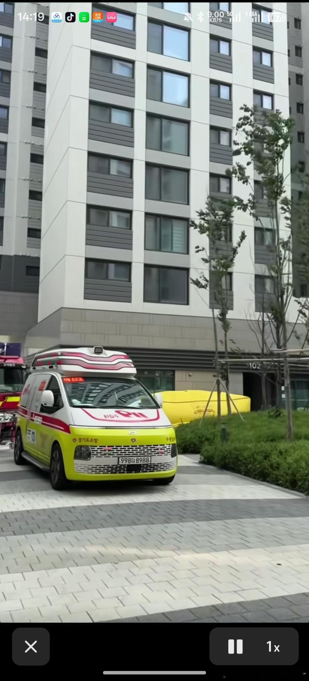 韩国酝酿稳市措施气垫厚点，多采购一批。消防车，救护车订单大增。 