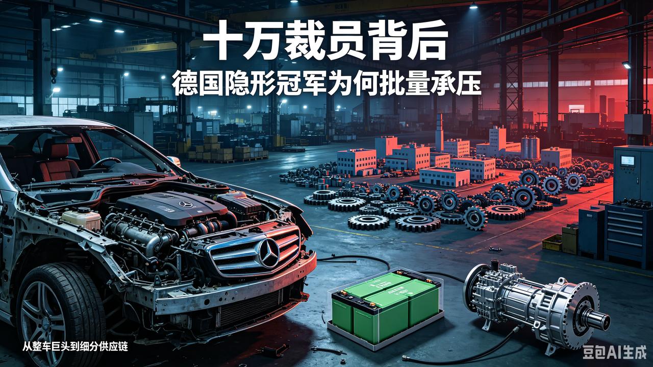 德国隐形冠军批量遇困，制造业老路难适配产业变局
 
大众十万裁员计划揭开德国汽车