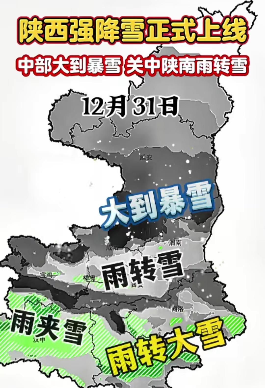 一场大雪美如画 银装素裹 家乡雪景