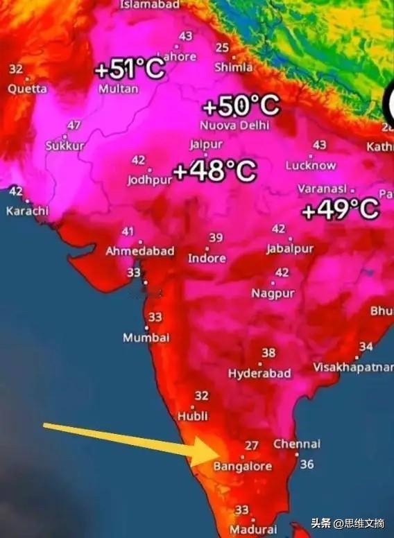 宁肯热死，也不用中国空调。印度热到51℃，一天3400人被热“睡着”，这货还在卡
