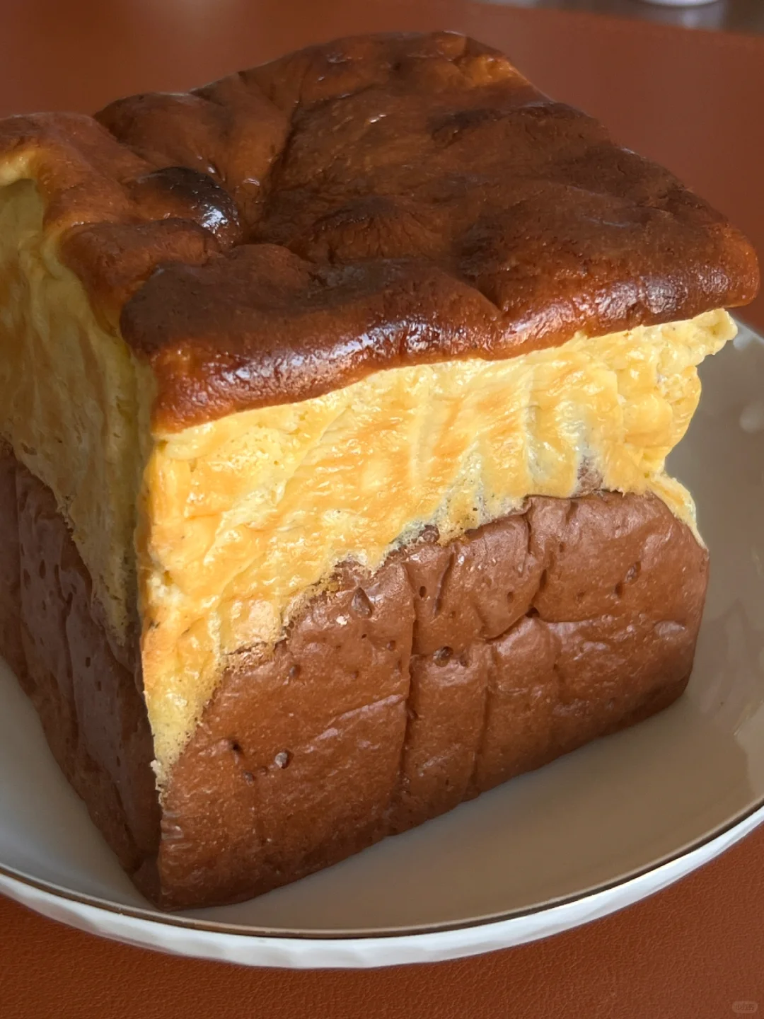 巴斯克吐司🍞！！有没有人懂这一口的含金量！！