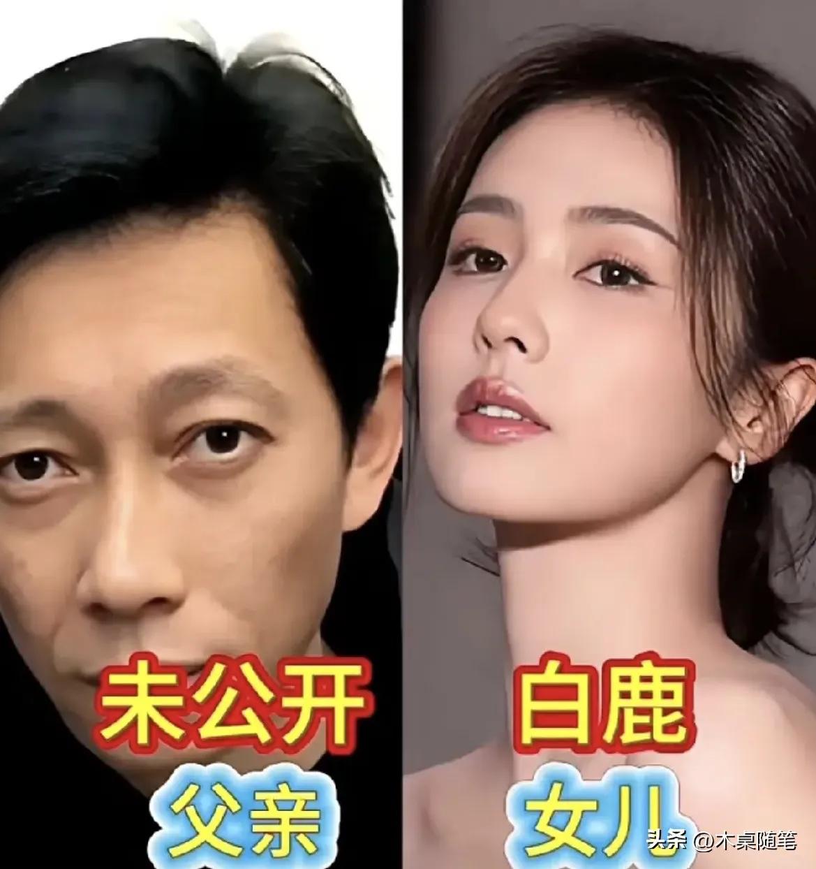 明星父女颜值都很高。娱乐圈中具有强大基因的明星父女，展示了他们惊人的颜值和观众魅