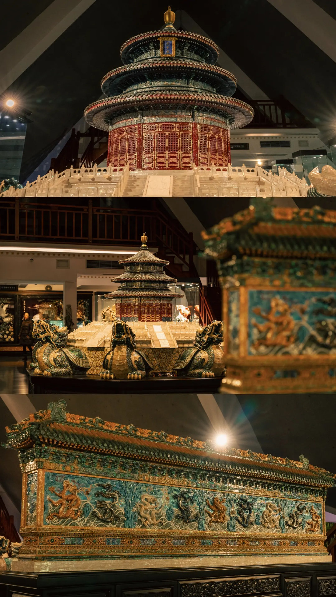 周末突袭私人博物馆，谁懂啊！被这些古建珍宝狠狠震撼到了😮 东方美学+非遗手艺直