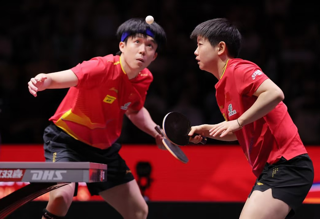 3-1！王楚钦/孙颖莎豪取世乒赛混双3连冠