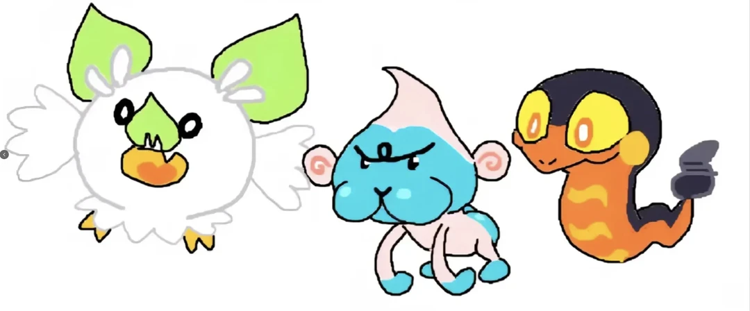 第十代御三家偷跑图！！！