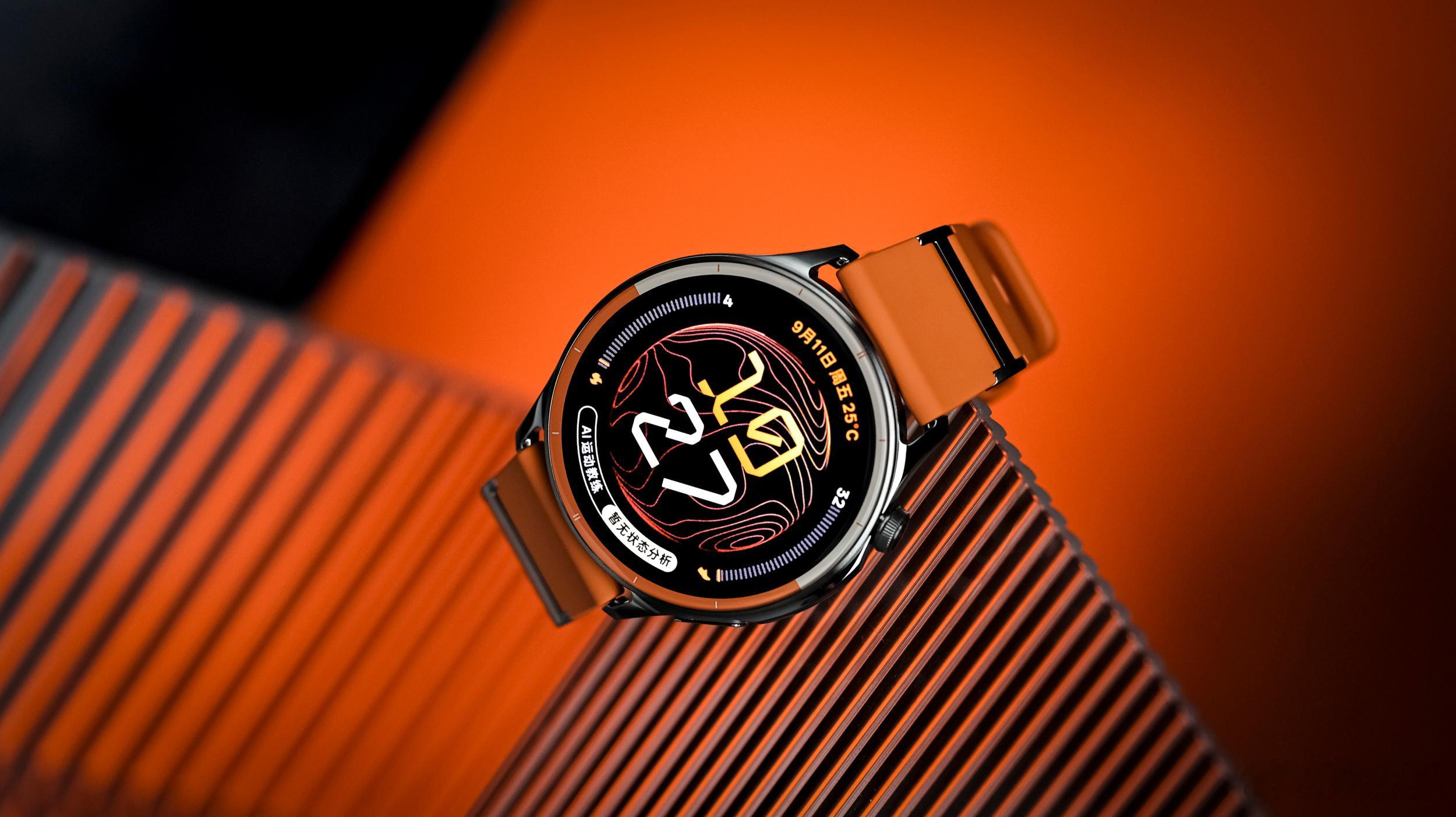 【燕山派图赏】OPPO Watch S2 悦动橙配色智能手表一直是OPPO的强项