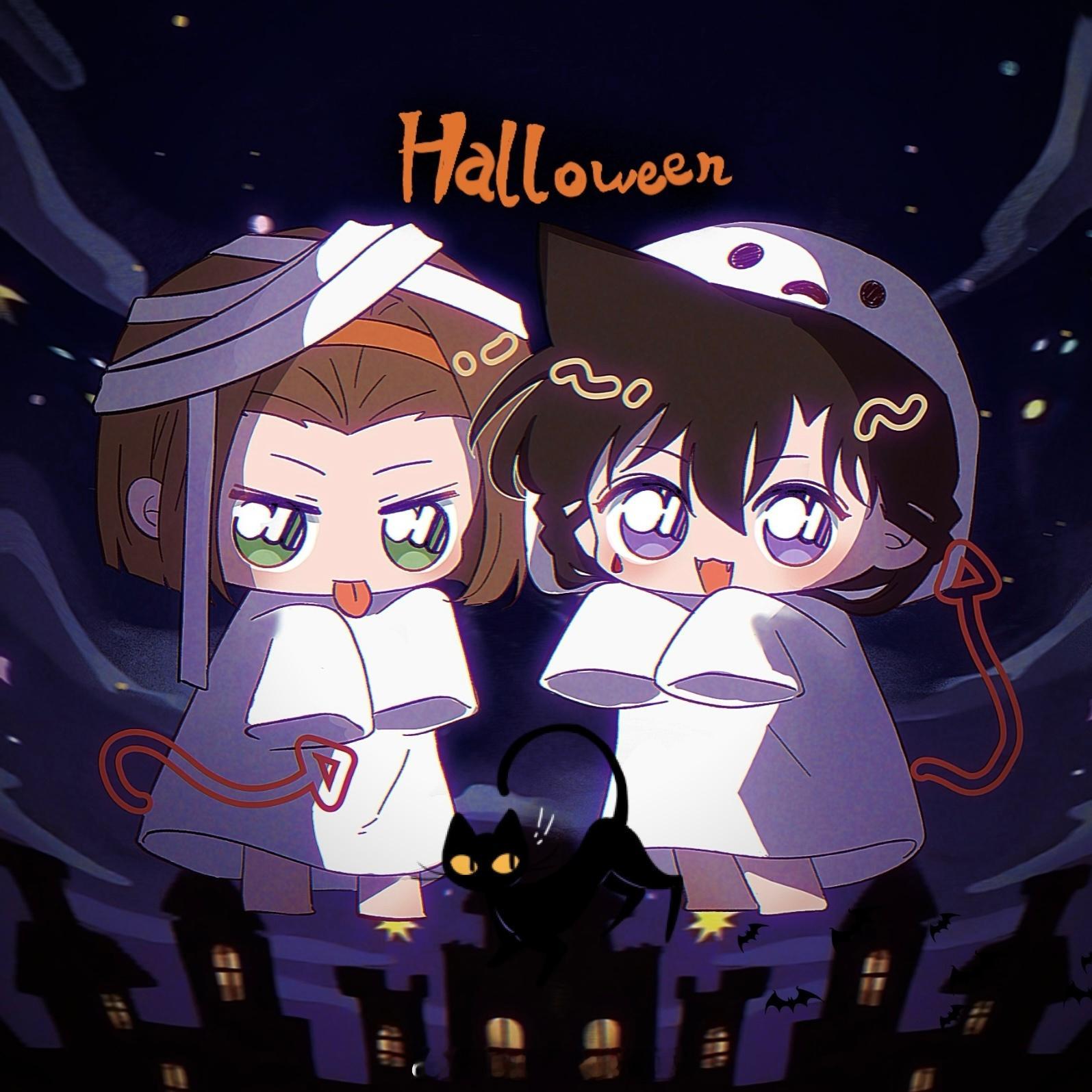 #毛利兰[超话]#🎃#毛利兰#🎃#兰园#  有鬼呀🫣🫣🫣 ​​​
