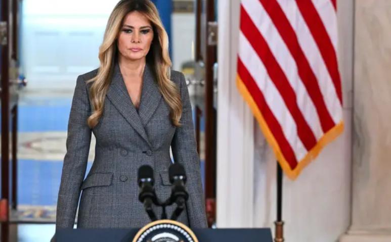 从幕后走向前台罕见发声，撇清丑闻关联

梅拉尼娅·特朗普突然在白宫发表了非同寻常