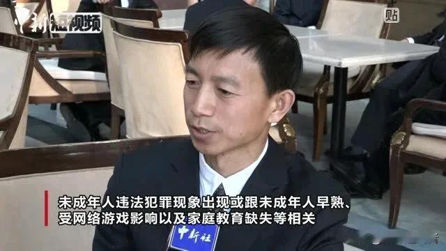 早在2019年的全国两会上，对于未成年人违法犯罪行为产生的原因，全国人大代表张金