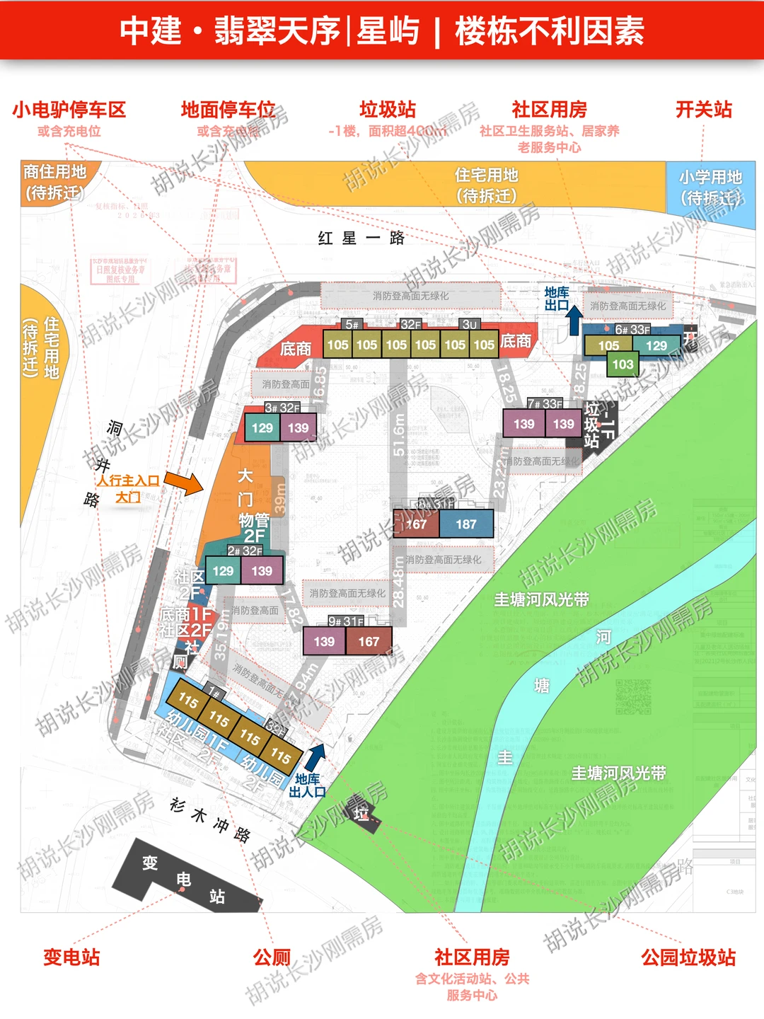 中建翡翠天序二期星屿“真实”得房率详细规划
