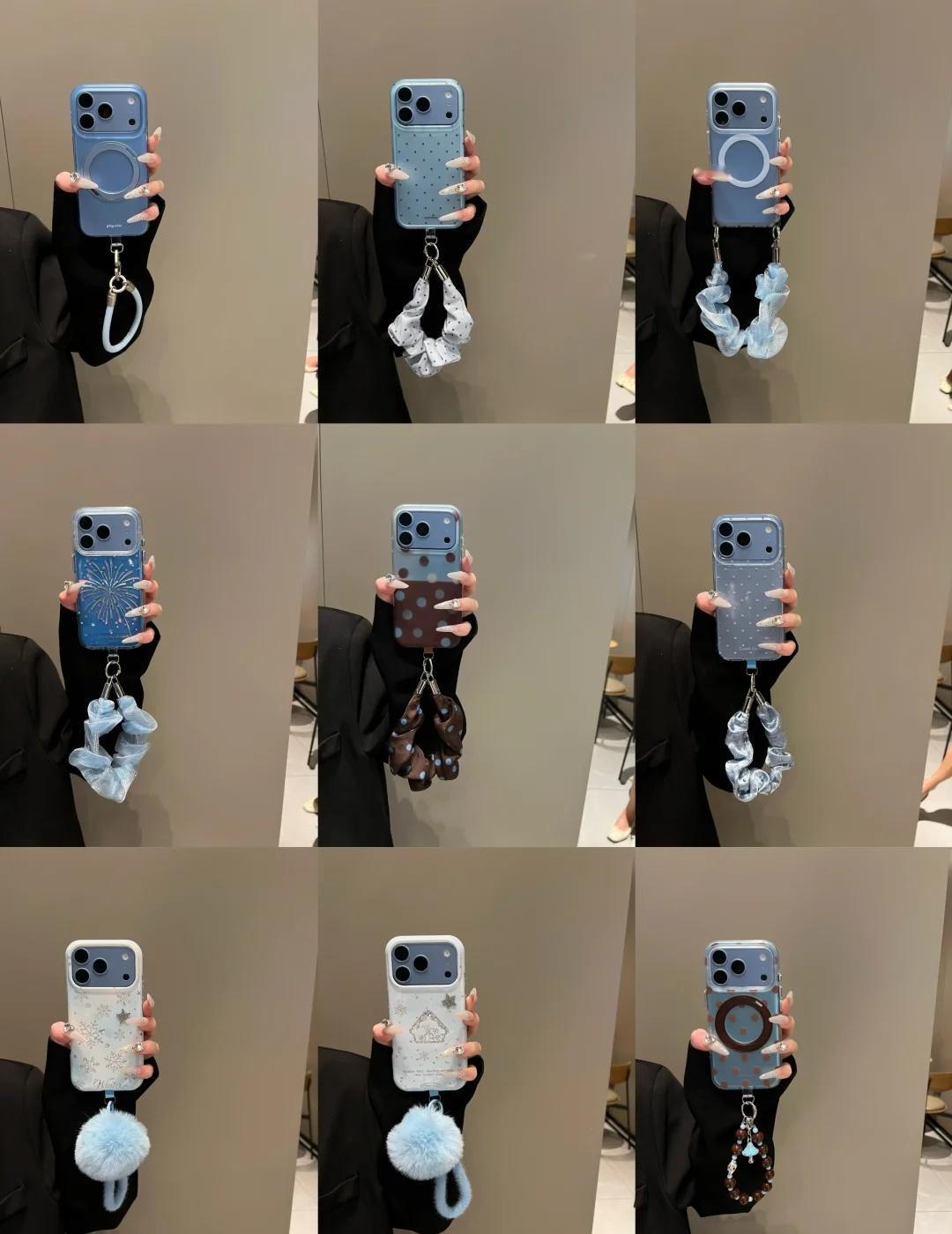 18pro冰川蓝🩵很好搭呀～
18pro冰川蓝 手机壳选购howto 手机壳小