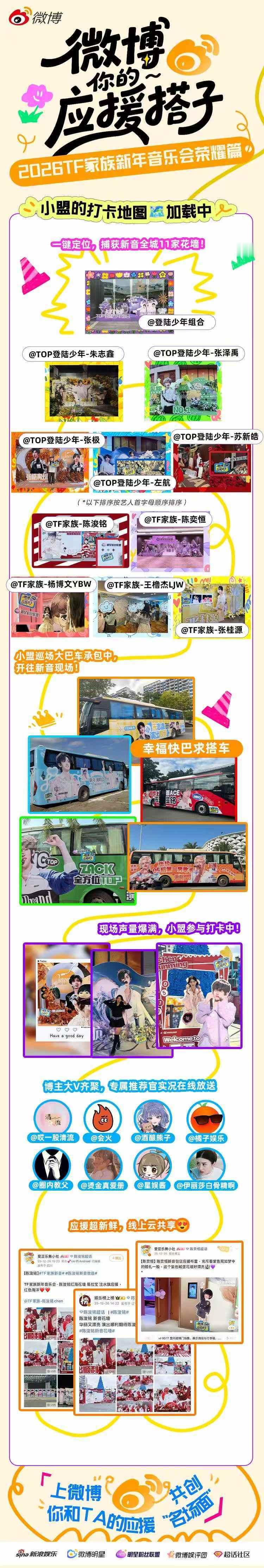 「TF家族2026新年音乐会荣耀篇」特别活动圆满收官啦～跟随小盟一起回顾新音应援