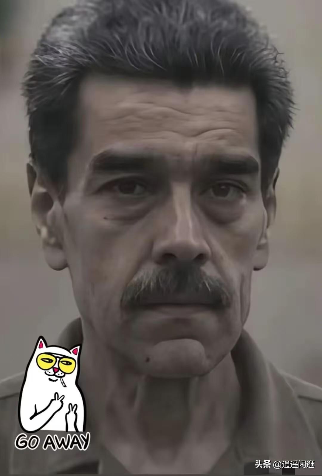 马杜罗此次出庭受审时，已然瘦了十三公斤。他身着囚服、戴着镣铐出庭，却仍能微笑以对