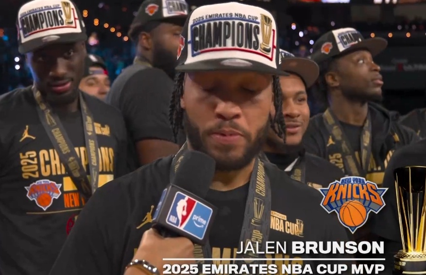 布伦森季中赛MVP 此刻想AT一位尼克斯夺NBA杯总冠军布伦森季中赛MVP