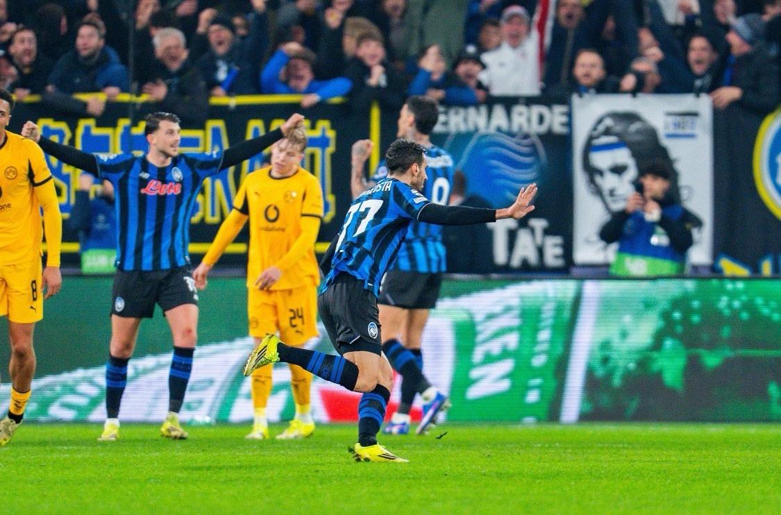 如果奇迹有颜色，那它一定是蓝黑色的！
“真蓝黑”亚特兰大读秒进球4-1战胜多特蒙