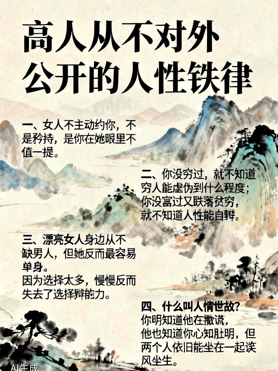 深夜群里亮着红点，谁先学会不回，成年人的关系就开始降温。
最疼的那一下，常来自熟
