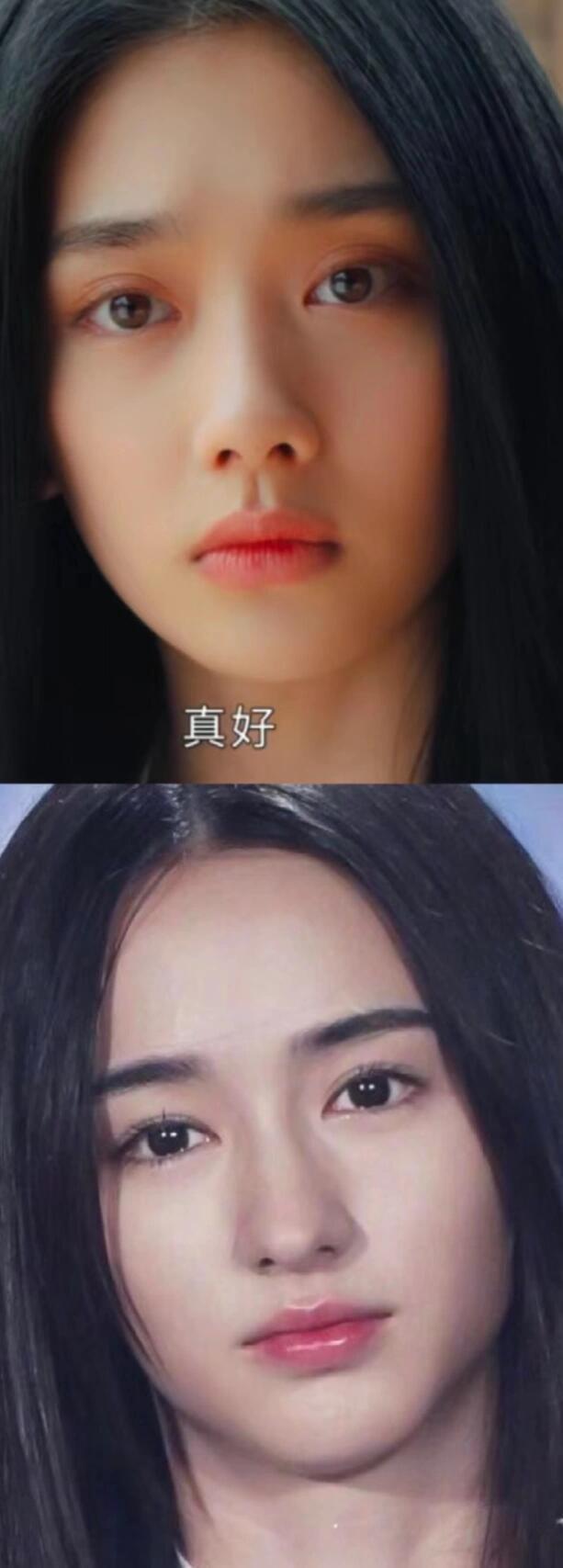 宝儿姐看不顺眼的原因找到了，剧版是淡颜，电影是浓颜，按理来说宝儿的性格不应该是浓