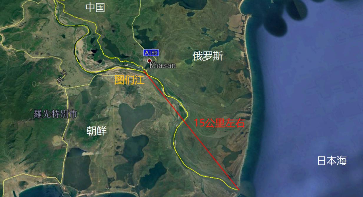 图们江口将成为中国的一块飞地？简单说东北需求出海口一直是我们的梦想，但即便俄罗斯