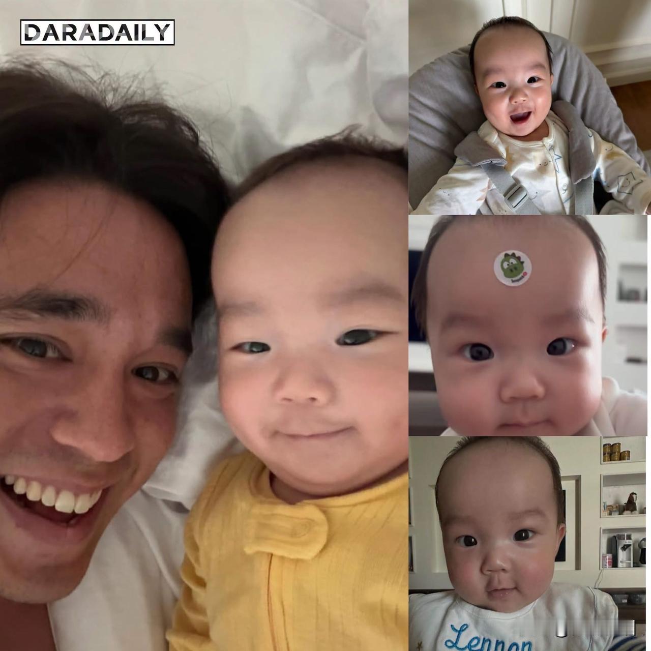 Alex与儿子。。