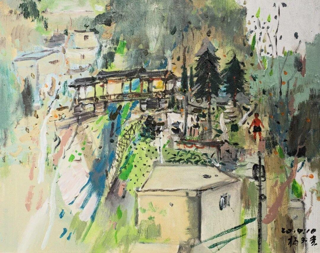 金陵新韵一一2026年南京油画作品展在江北新区文化馆开展绘画作品欣赏风景遇见艺术