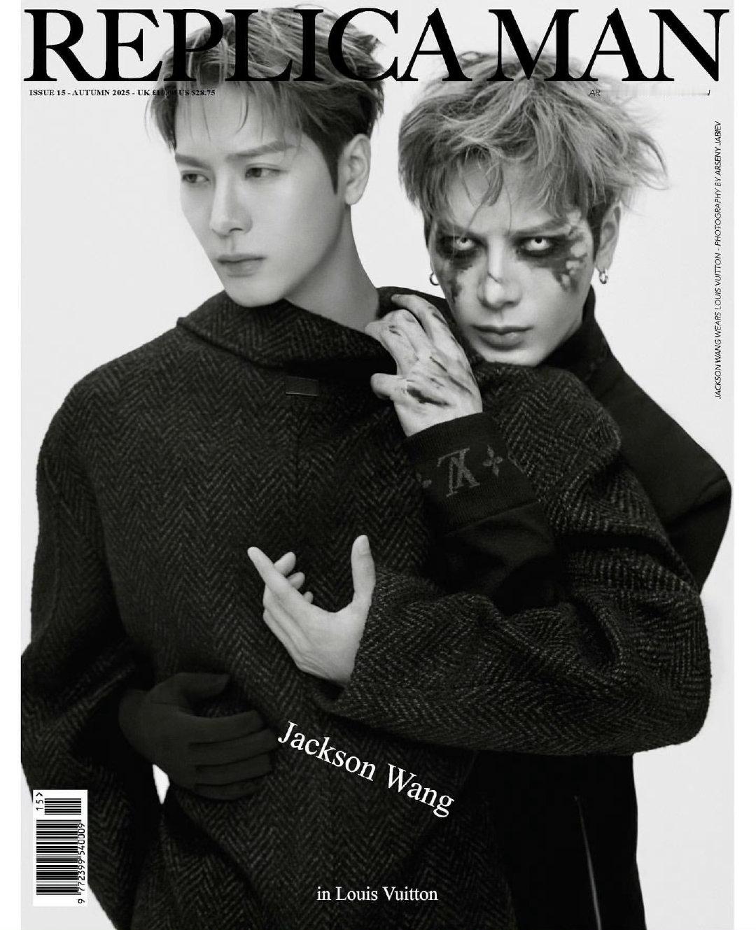 王嘉尔 x Replica Man Magazine Autumn，身穿 Lou
