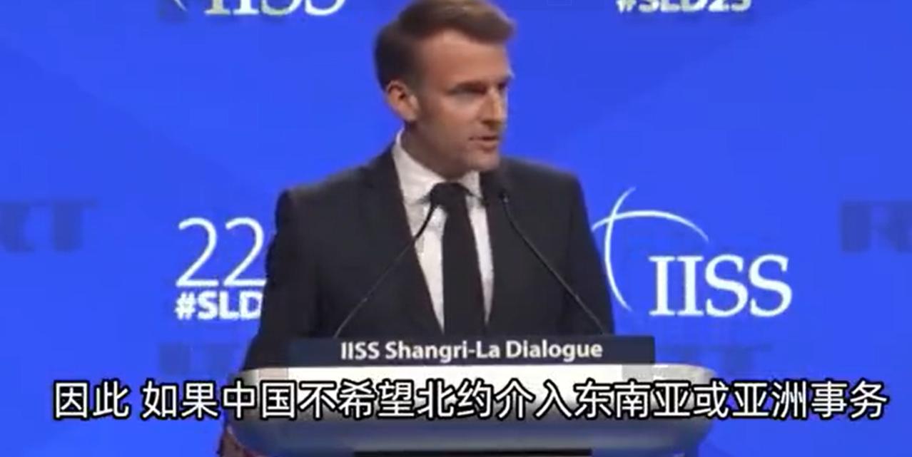 马克龙：中国应阻止朝鲜插手欧洲，否则北约也会干涉亚洲！

最近，这位法国总统的一