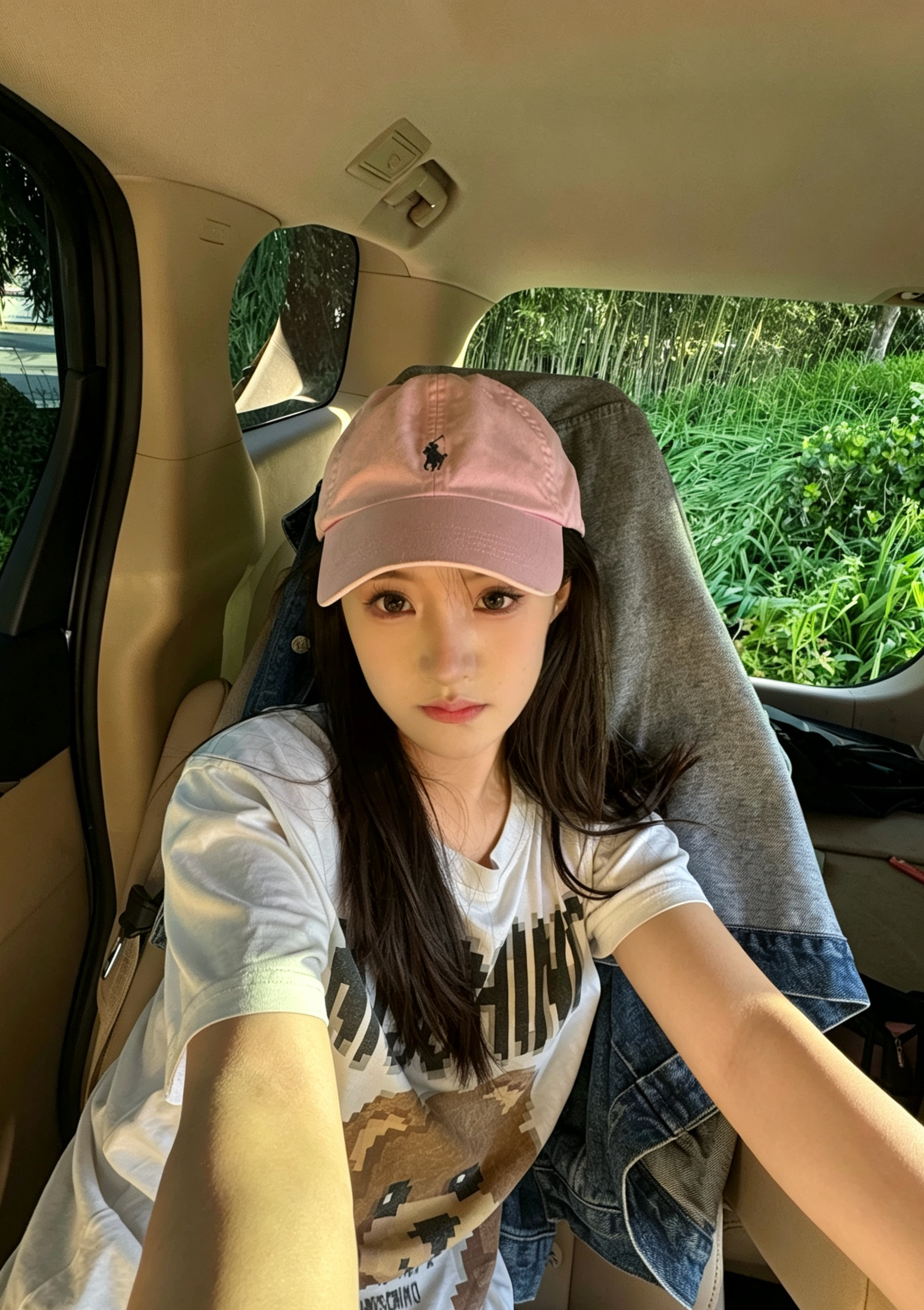 我心心念念的小粉帽子丢了最后一张合影纪念一下它吧