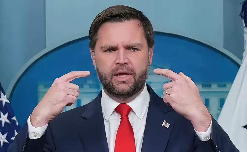 就在昨天
10月1日，副总统万斯在白宫记者会上撂下重话：如果政府“停摆”再拖下去