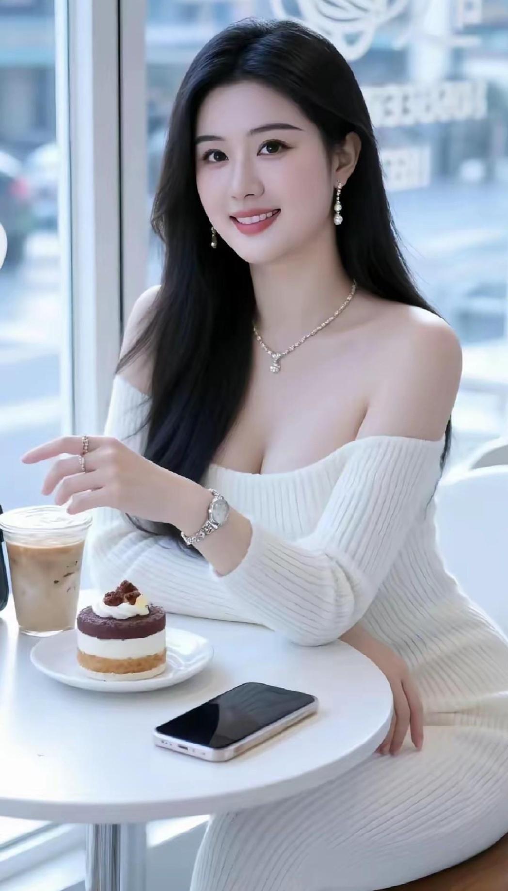 今日街拍，美女太白了吧？