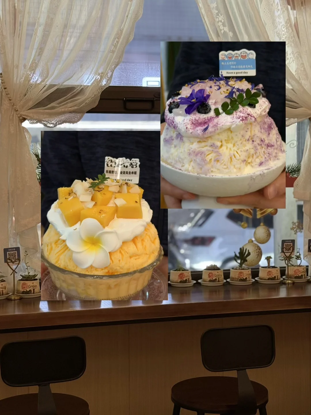 为了这碗冰🍧我愿意每天坐在这扇窗