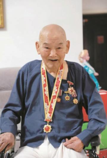 2020年，淮北退役军人事务局接到群众反映：一名90多岁的煤矿退休工人是抗美援朝