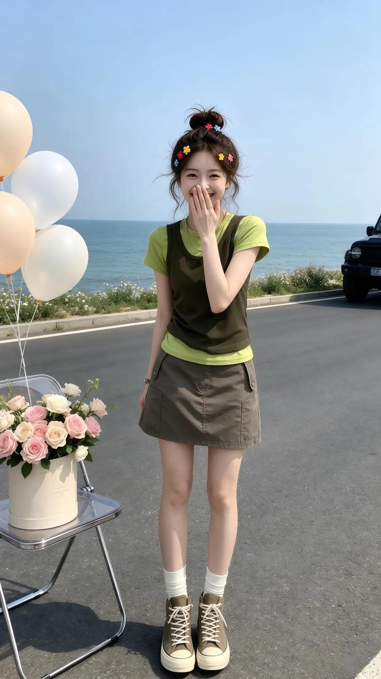 夏季穿搭少女感夏日ootd 一眼心动的夏季穿搭 如何将夏日短袖穿出辣妹风 明媚又