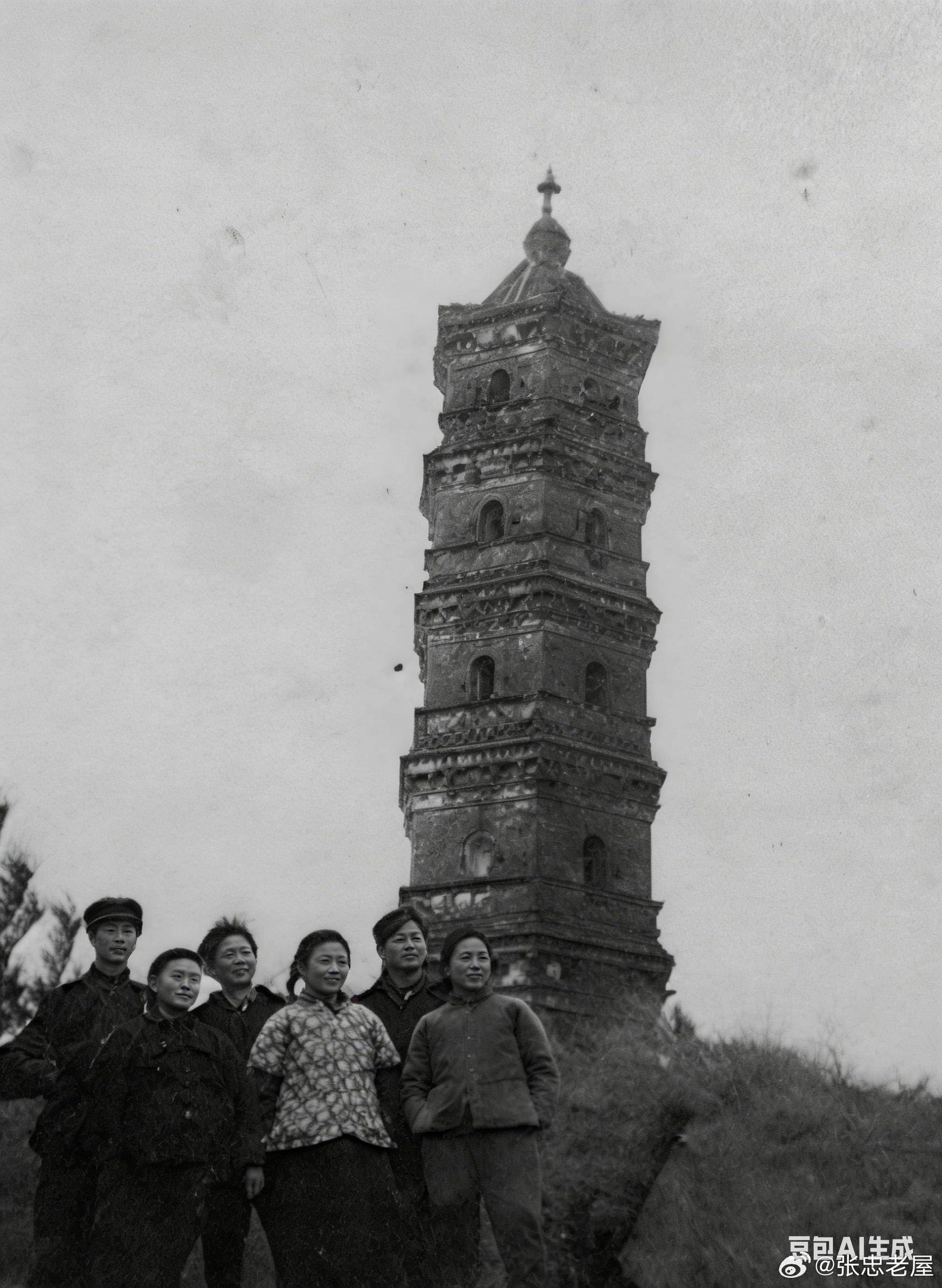 失乐园：那些快乐劳动的五七知青◎老屋张忠时代印记：老照片为纪念东流二小马病故而发