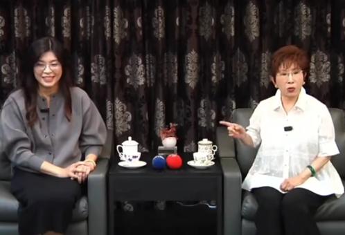 洪秀柱藏得还是太深了，居然高调接见了郑丽文！
针对国民党主席选举，国民党前主席洪