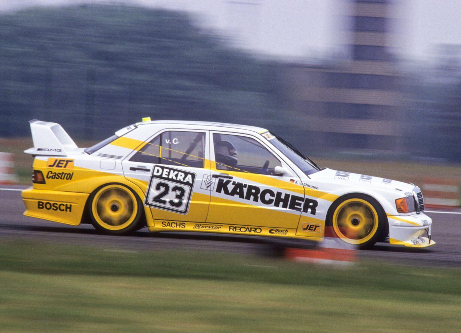 一天一张文艺照 HWA发布EVO.R的第一款涂装，致敬90年代早期DTM中的Kä