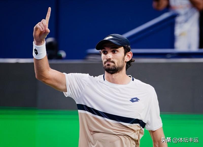刚刚🔚的印第安维尔斯男单第三轮比赛，13号种子挪威鲁德3-6、6-3、6-4逆