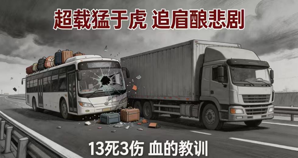 超载客车追尾货车致13死3伤：每一次惨剧背后，都是被漠视的生命
2026年5月2