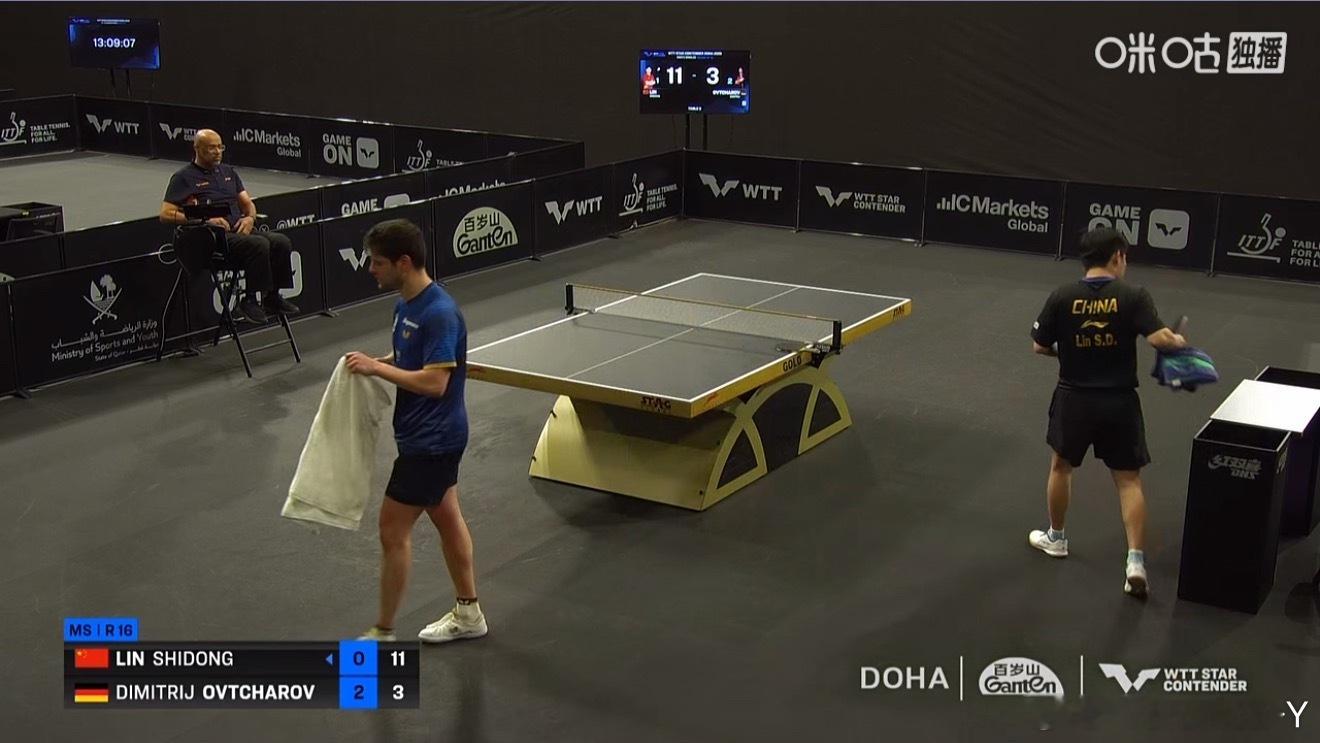 林诗栋1-2奥恰洛夫打奥恰洛夫是有套路的 仔细回忆一下 