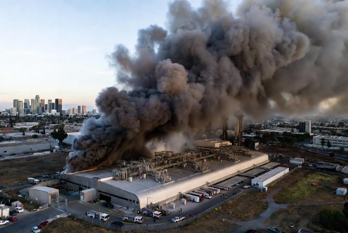 洛杉矶市中心附近仓库爆炸起火 氨气泄漏引发避难令


     今天6月17日下