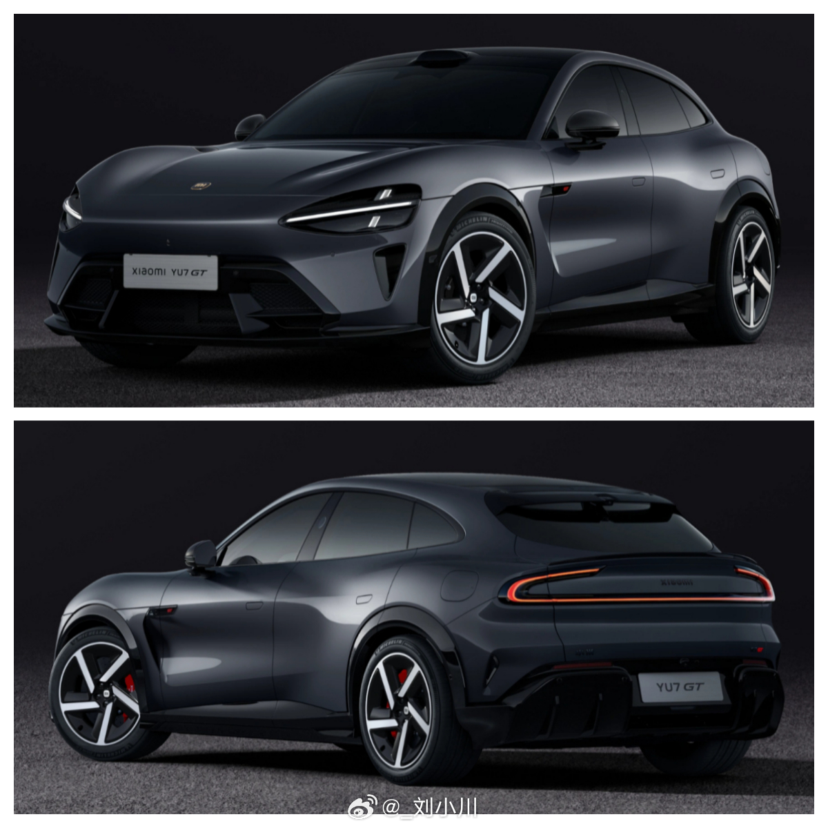 小米YU7GT 【新车选色】小米YU7GT，车厘子红、曜石黑、火山灰、珍珠白、钛