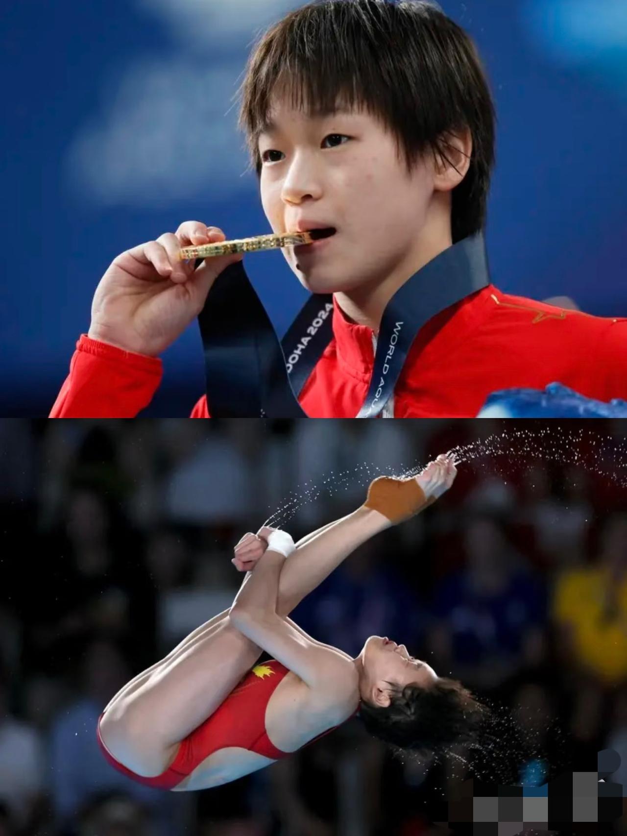 世界泳联是这样称赞全红婵的……
“她不可能永远是冠军
但给了世界一次巅峰”
这句