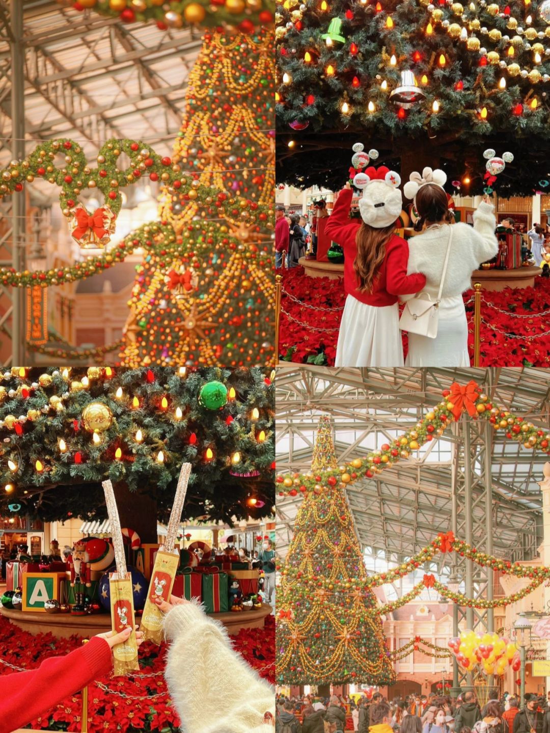 🎄圣诞氛围拉满！东京迪士尼也太会了吧！
