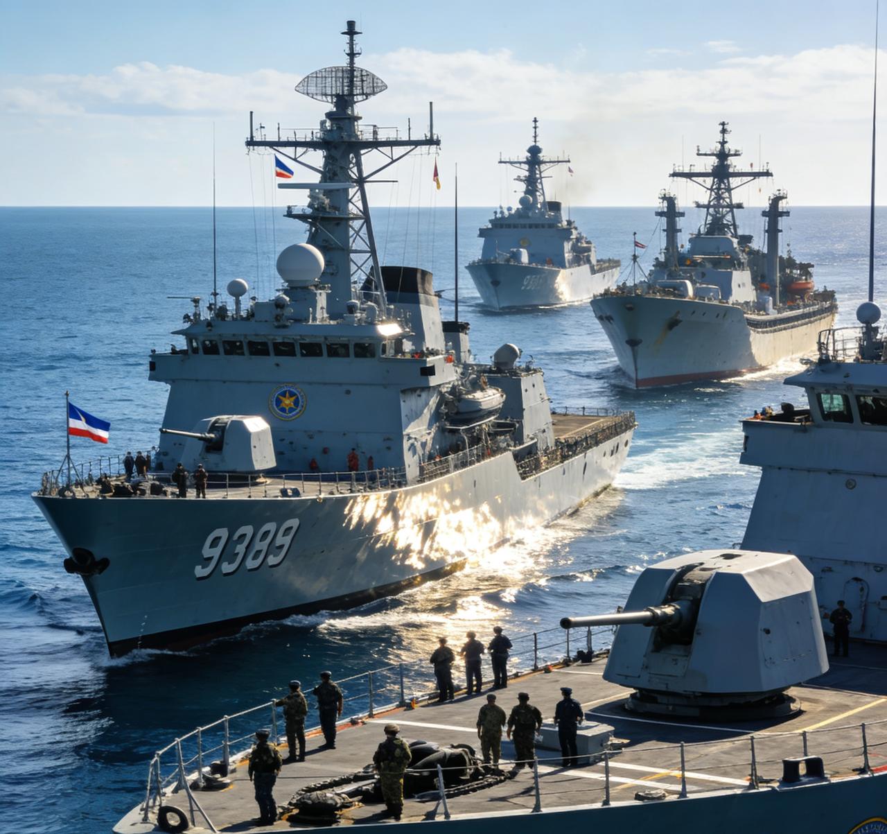 菲律宾这次又在南海挑事，直接纠集大批船只，硬闯中国海警的演训区域，中方当场给出了